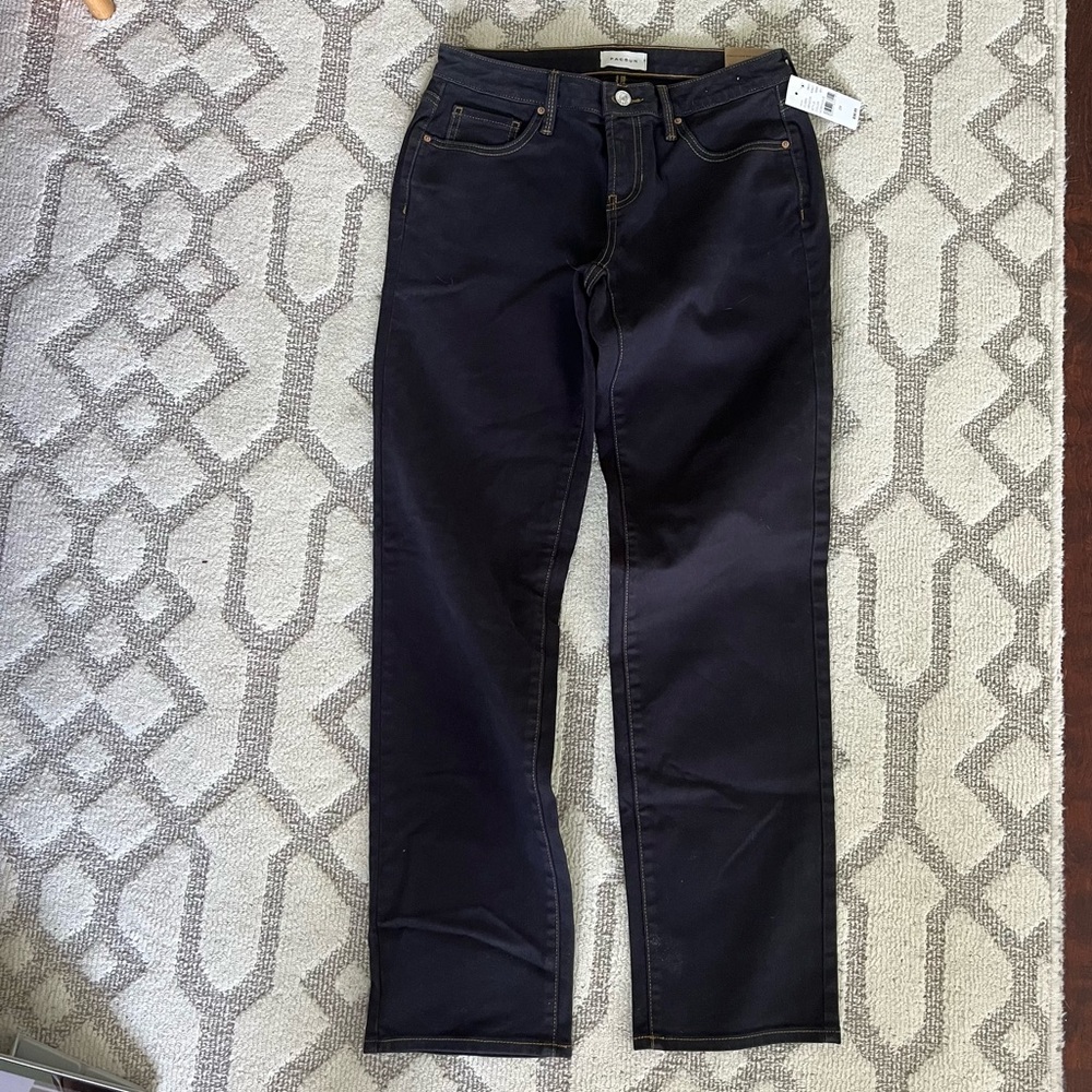 PacSun Stretch Black Low Rise Straight Leg Jeans